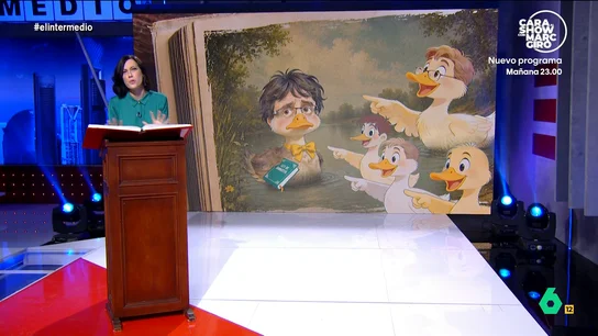 El 'cuento' de Cristina Gallego de cuando Feijóo no había "pasado página" con Junts y el procés "Un cuento de acoso, humillación, degradación y, finalmente, de amor cuando el procés se transformó en un bellísimo cisne que te puede llevar volando a la moción de censura contra Sánchez", cuenta Cristina Gallego en este vídeo.