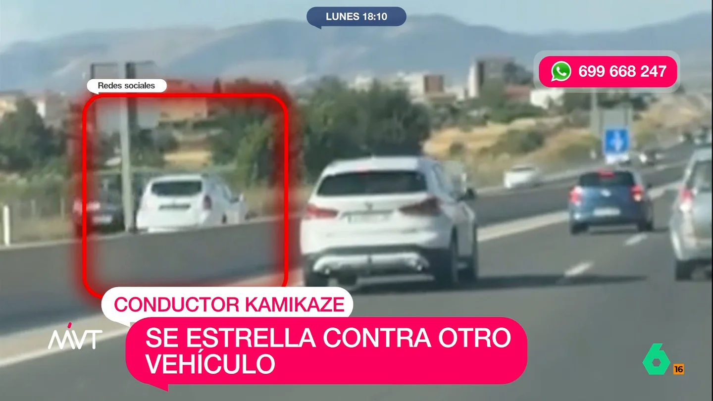Un conductor kamikaze provoca un accidente en Granada: condujo 15 kilómetros en dirección contraria El conductor, de 77 años, esquivó hasta 15 vehículos hasta que terminó colisionando contra un coche. Por fortuna, el accidente no provocó heridos de gravedad a pesar de que una persona tuvo que se excarcelada.