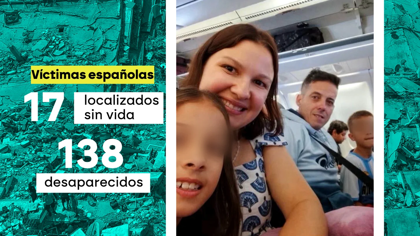 Adela Taberneiro, Yhosvany Hernández y sus dos hijos, desaparecidos tras los terremotos de Venezuela Adela Taberneiro, Yhosvany Hernández y sus dos hijos, desaparecidos tras los terremotos de Venezuela