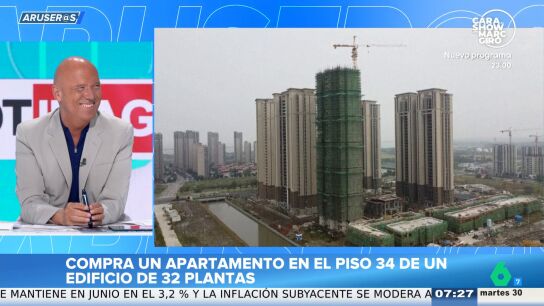Alfonso Ar&uacute;s alucina con el comprador que adquiri&oacute; un piso en una planta que nunca se construy&oacute;: "&iexcl;Sensacional!"