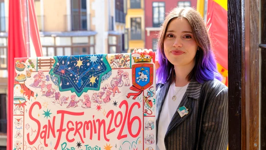 ‘La Cuadrilla’, de Marta Garatea Almagro, ganador del concurso de carteles de San Fermín 2026 ‘La Cuadrilla’, de Marta Garatea Almagro, ganador del concurso de carteles de San Fermín 2026