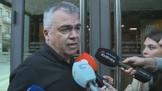 Santos Cerdán acude al juzgado a firmar Santos Cerdán acude al juzgado a firmar