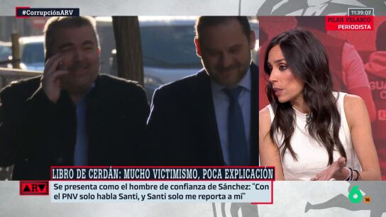 Pilar Velasco, sobre el "victimismo" de Santos Cerd&aacute;n: "A &eacute;l no le arruina la vida el sistema, se la arruina &eacute;l mismo con Koldo y &Aacute;balos" 
