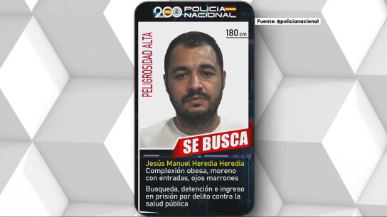 El fugitivo Jos&eacute; Manuel Heredia Heredia, alias 'El Pantoja'