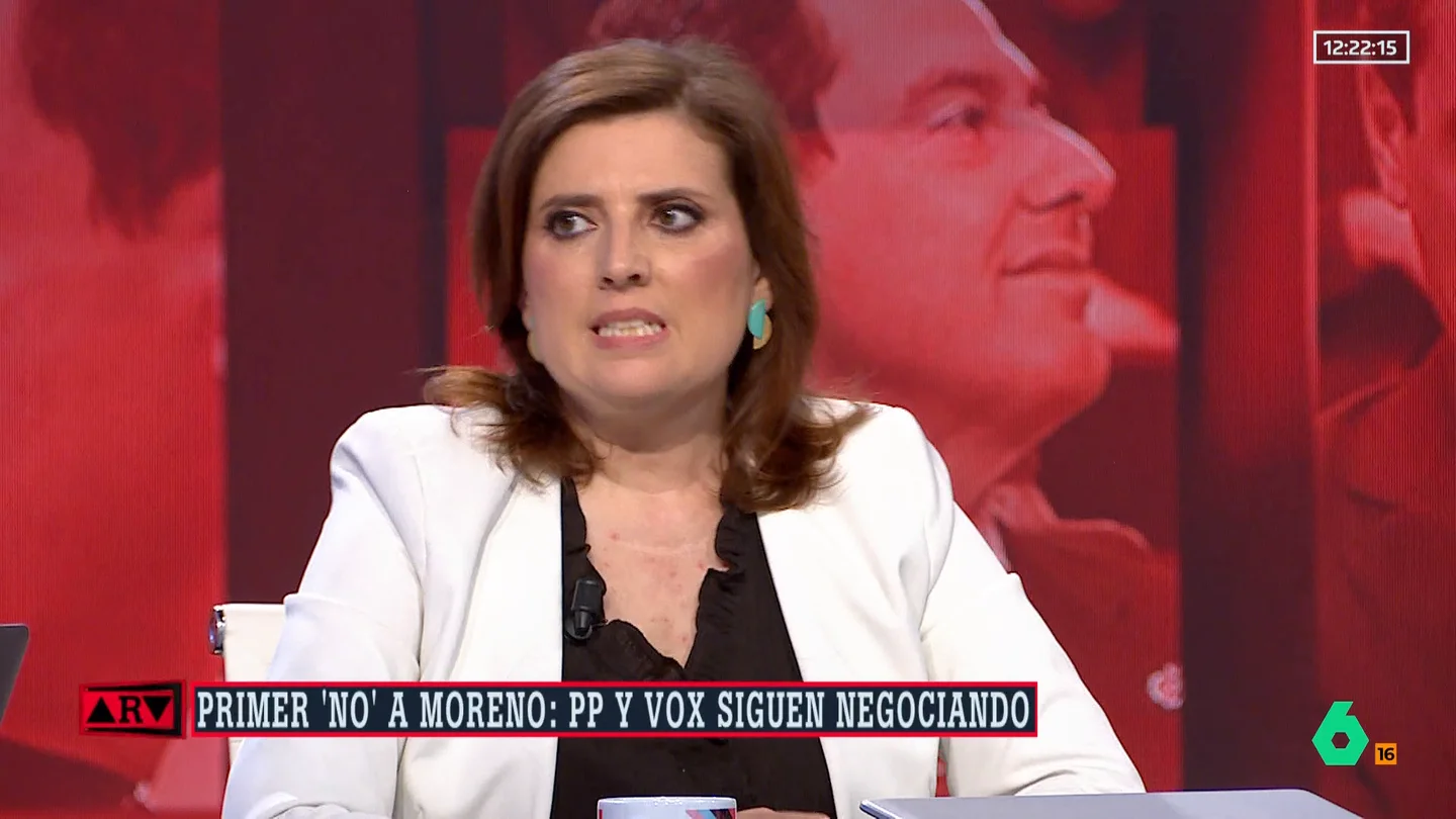 Belén Carreño: "Juanma Moreno es el único dirigente del PP capaz de plantar cara a Vox y hacer daño al PSOE" Belén Carreño: "Juanma Moreno es el único dirigente del PP capaz de plantar cara a Vox y hacer daño al PSOE"
