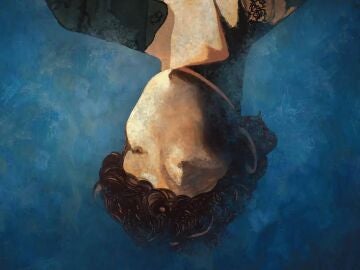 Detalle de la cubierta de 'La verg&uuml;enza es azul', de Isolda Patr&oacute;n-Costas