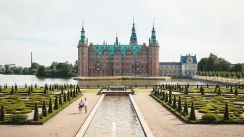 Castillo de Frederiksborg, en Zealand (Selandia)