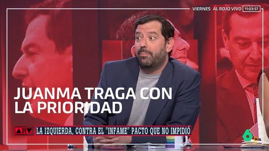 Valdivia analiza el acuerdo "preocupante y xenófobo" de PP-Vox en Andalucía: "El supuesto moderado (Moreno Bonilla) se ha convertido en el más ultra de todos" Valdivia analiza el acuerdo "preocupante y xenófobo" de PP-Vox en Andalucía: "El supuesto moderado (Moreno Bonilla) se ha convertido en el más ultra de todos"