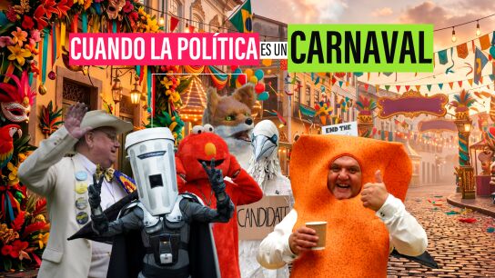 Zorros, cubos de "basura intergal&aacute;ctica" o 'Monstruos Dementes': los candidatos m&aacute;s extravagantes de la pol&iacute;tica brit&aacute;nica