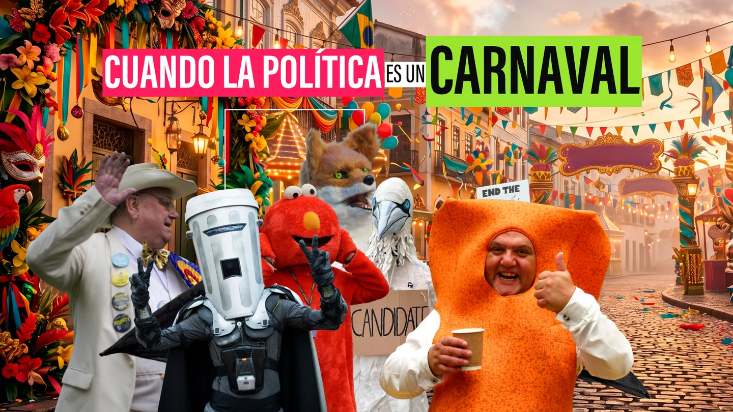 Zorros, cubos de "basura intergaláctica" o 'Monstruos Dementes': los candidatos más extravagantes de la política británica Zorros, cubos de "basura intergaláctica" o 'Monstruos Dementes': los candidatos más extravagantes de la política británica