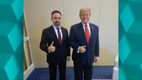 Santiago Abascal y Donald Trump Santiago Abascal y Donald Trump