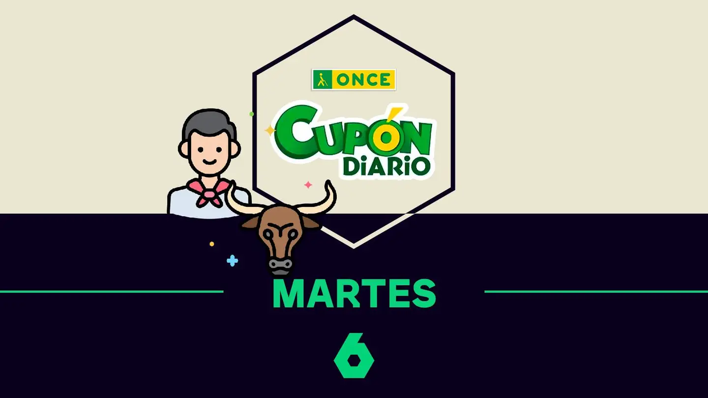 Cupón Diario de la ONCE de San Fermín | Resultado del sorteo del martes 7 de julio de 2026 Cupón Diario de la ONCE de San Fermín | Resultado del sorteo del martes 7 de julio de 2026