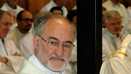 El arzobispo de Rabat, el cardenal español López Romero El arzobispo de Rabat, el cardenal español López Romero