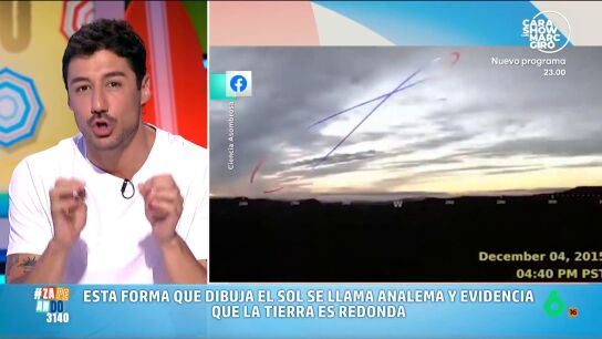 Francisco Cacho tiene un "dato para los terraplanistas" y se llama analema solar, una trayectoria en forma de ocho asim&eacute;trico que, observada desde el mismo lugar y a la misma hora todos los d&iacute;as del a&ntilde;o, demuestra que la Tierra es redonda.