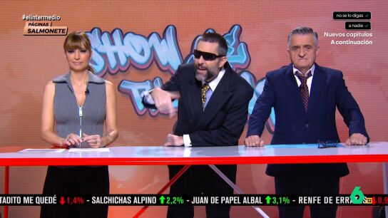 Dani Mateo se convert&iacute;a en el criptobro de El Intermedio para hablar sobre los beneficios de que los empresarios sustituyan a las personas por robots en sus empresas. 