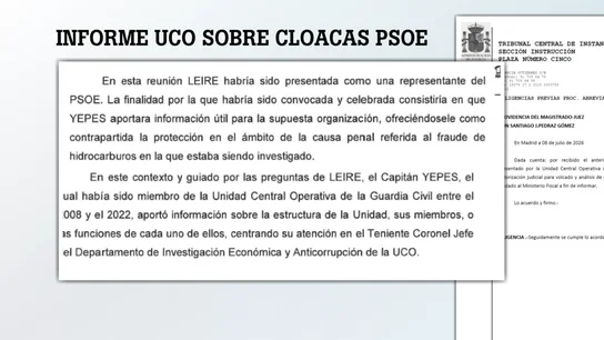 El capitán de la Guardia Civil Sánchez Yepes dio información del teniente coronel Balas a Leire Díez El capitán de la Guardia Civil Sánchez Yepes dio información del teniente coronel Balas a Leire Díez