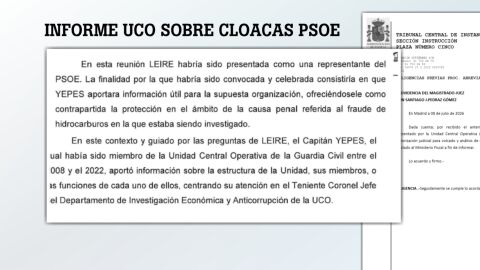 El capit&aacute;n de la Guardia Civil S&aacute;nchez Yepes dio informaci&oacute;n del teniente coronel Balas a Leire D&iacute;ez