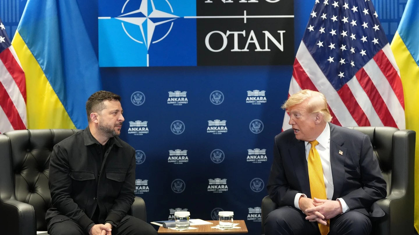Zelenski y Trump reunidos en Ankara Zelenski y Trump reunidos en Ankara