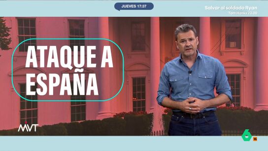 I&ntilde;aki L&oacute;pez cree que "Trump se ha vuelto a liar" tras empezar el d&iacute;a con insultos y terminarlo "con m&aacute;s amor por Espa&ntilde;a que Manolo Escobar"