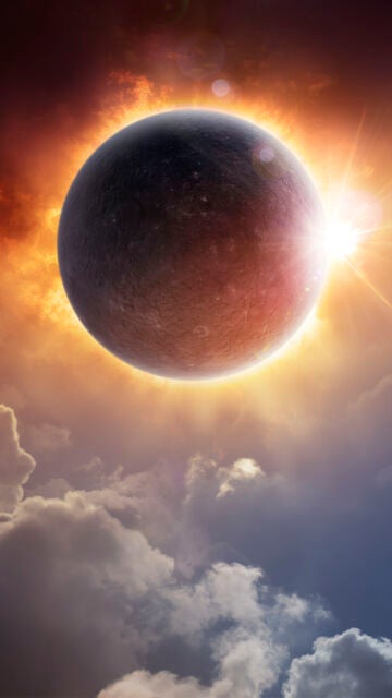 Eclipse solar total
