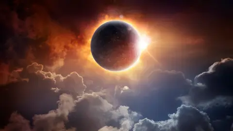 Eclipse solar total Eclipse solar total