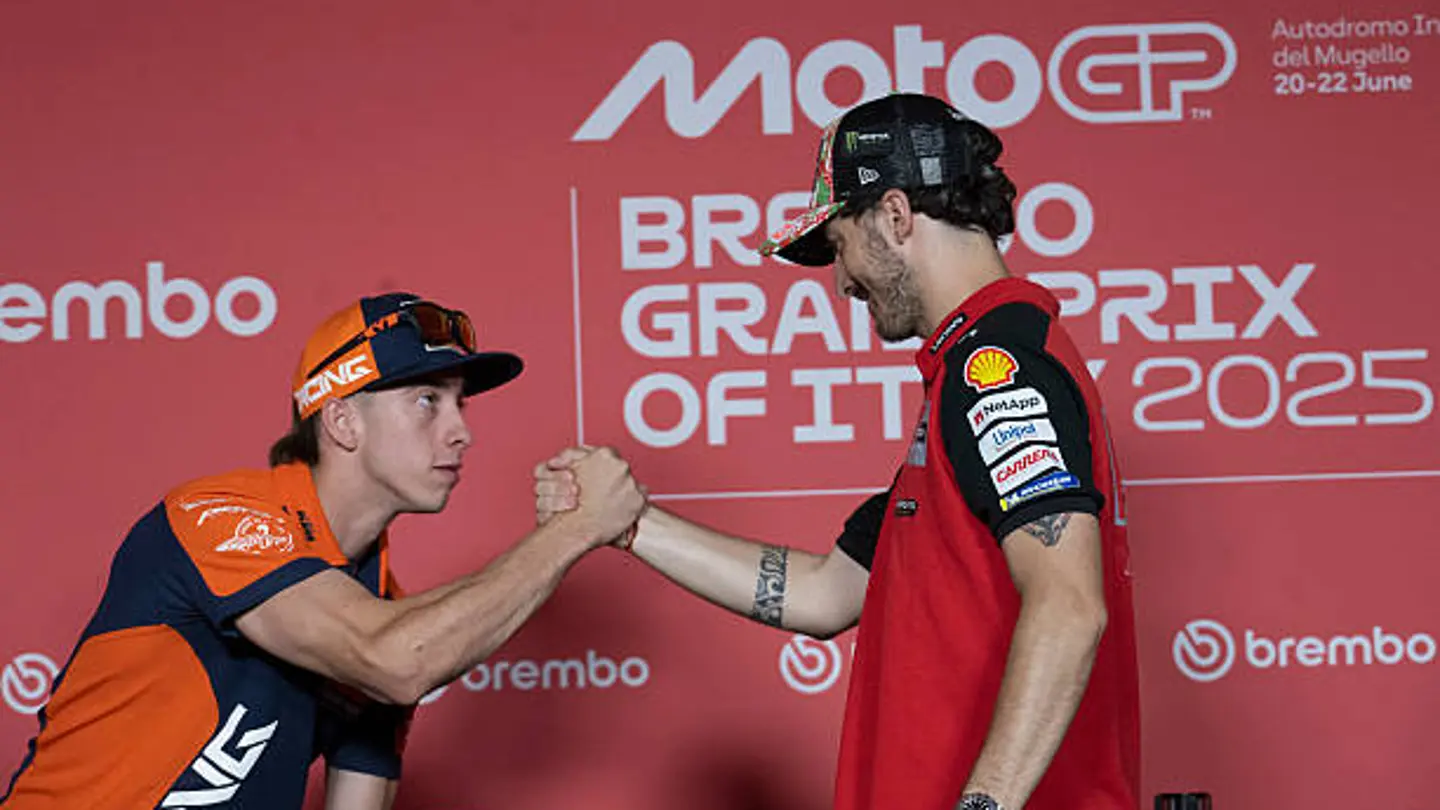 El jefe de Ducati agradece a Pecco Bagnaia su compromiso y celebra la llegada de Pedro Acosta El jefe de Ducati agradece a Pecco Bagnaia su compromiso y celebra la llegada de Pedro Acosta
