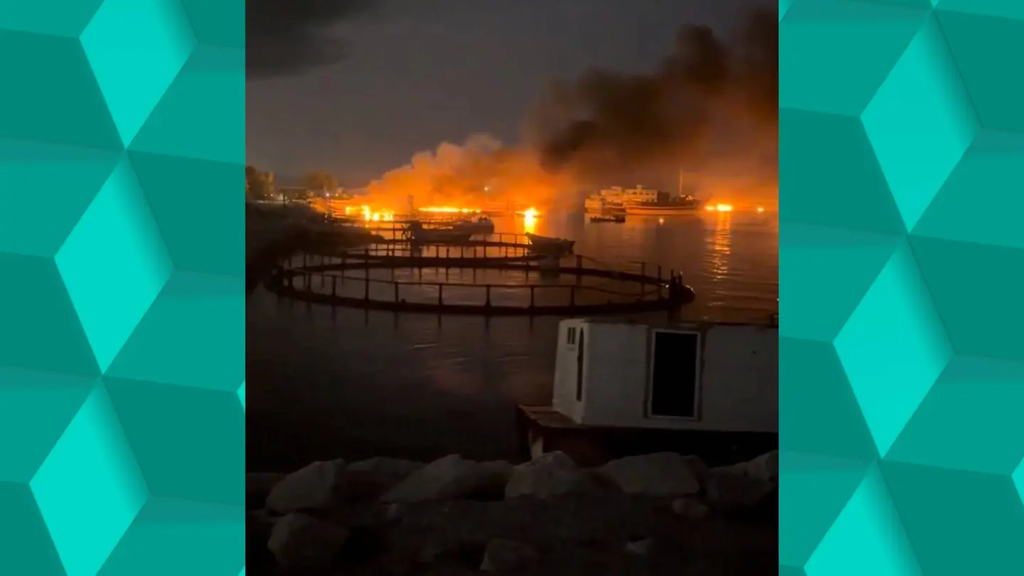 El estrecho de Ormuz, en llamas tras ataques de Estados Unidos El estrecho de Ormuz, en llamas tras ataques de Estados Unidos