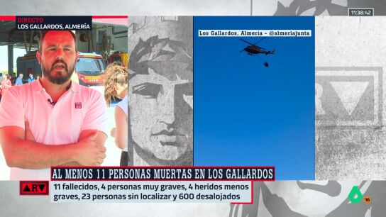 Visiedo, alcalde de Turre (Almer&iacute;a), confiesa la "angustia" que est&aacute;n viviendo tras el incendio: "Estamos a disposici&oacute;n para ayudar"