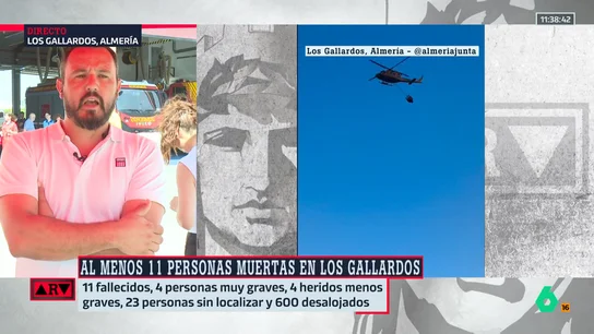 Visiedo, alcalde de Turre (Almería), confiesa la "angustia" que están viviendo tras el incendio: "Estamos a disposición para ayudar" Visiedo, alcalde de Turre (Almería), confiesa la "angustia" que están viviendo tras el incendio: "Estamos a disposición para ayudar"