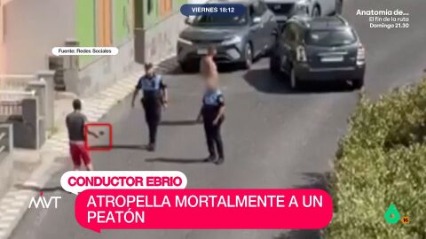 La Polic&iacute;a Local de Las Palmas de Gran Canaria consegu&iacute;a reducir a un hombre que hab&iacute;a atropellado mortalmente a un peat&oacute;n en la carretera de Almatriche y hab&iacute;a amenazado a los agentes con un cuchillo. Dio positivo por alcohol.