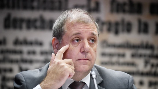 El consejero de la SEPI y expresidente de correos y telégrafos, Juan Manuel Serrano El consejero de la SEPI y expresidente de correos y telégrafos, Juan Manuel Serrano