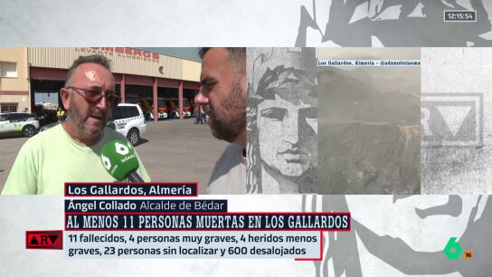 El alcalde de B&eacute;dar: "Vivimos mucho m&aacute;s que un infierno; el fuego avanzaba a una velocidad incre&iacute;ble"