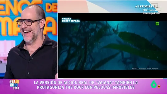 Alberto Rey sentencia a Dwayne Johnson en 'Vaiana': "Hay una gran travesti de RuPaul dentro de él" Esta semana ha llegado a los cines de España la versión de acción real de esta popular película de animación. El film está protagonizado por 'La Roca', como Maui, y Catherine Lagaʻaia, como Vaiana.