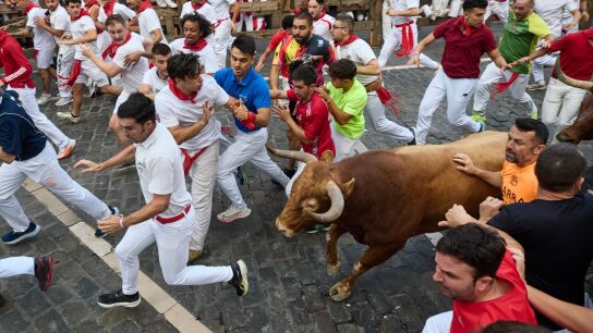 Sexto encierro de San Ferm&iacute;n