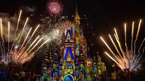 Espectáculo nocturno Happily Ever After en Magic Kingdom Espectáculo nocturno Happily Ever After en Magic Kingdom