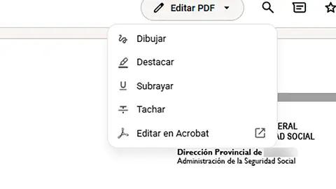 El editor de PDFs de WhatsApp El editor de PDFs de WhatsApp