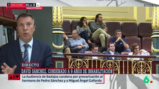 Joaquim Bosch analiza la sentencia de David S&aacute;nchez: "Tiene elementos discutibles jur&iacute;dicamente"