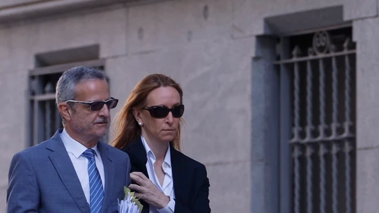 La abogada de Koldo García, Leticia de la Hoz, a su llegada a la Audiencia Nacional para declarar este martes como imputada en el caso Leire La abogada de Koldo García, Leticia de la Hoz, a su llegada a la Audiencia Nacional para declarar este martes como imputada en el caso Leire