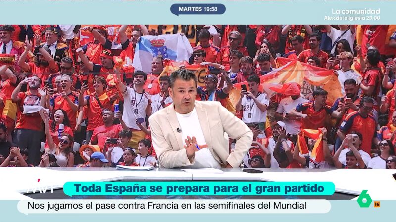 I&ntilde;aki L&oacute;pez responde a Rufi&aacute;n: "Dice que hay ocho catalanes en la selecci&oacute;n, pero los goles los est&aacute;n metiendo los vascos"