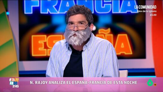 Nacho Garc&iacute;a imita a Rajoy tras su pol&eacute;micas palabras sobre la selecci&oacute;n francesa y en este caso asegura que le gustan los franceses porque "hacen cosas, la pena es que suele ser meter goles".