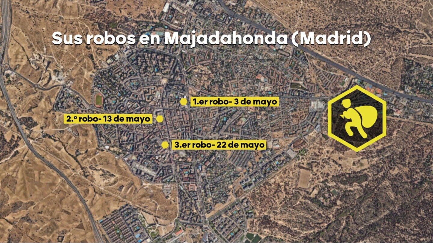 Robos menor detenido en Majadahonda 