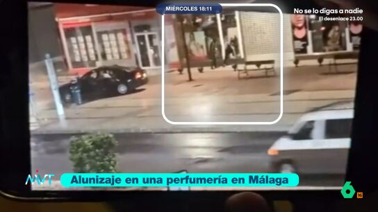 La r&aacute;pida reacci&oacute;n de la Polic&iacute;a Local de M&aacute;laga pill&oacute; a los ladrones in fraganti que, en su huida, embistieron contra un veh&iacute;culo policial y lanzaron extintores a los agentes.