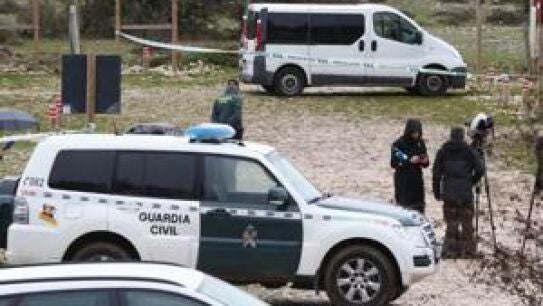 Foto de archivo de un dispositivo de la Guardia Civil en Navarra.