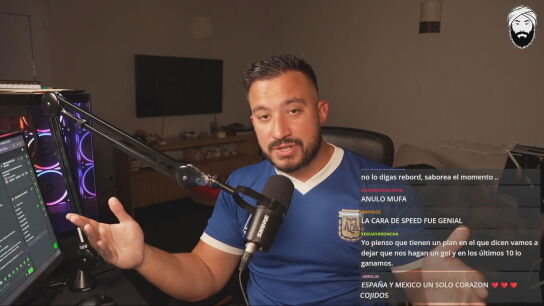 Streamer argentino