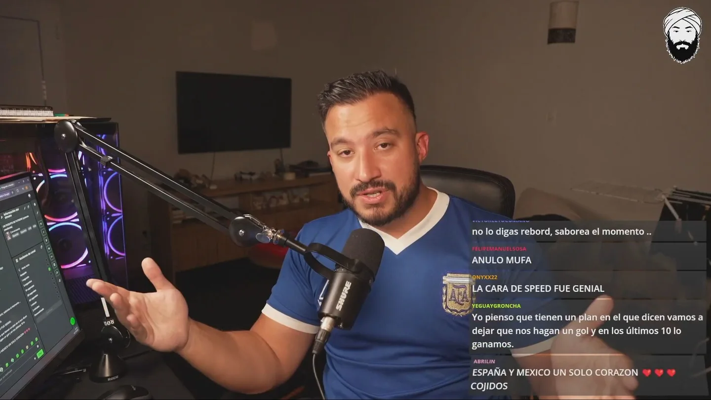 Streamer argentino Streamer argentino