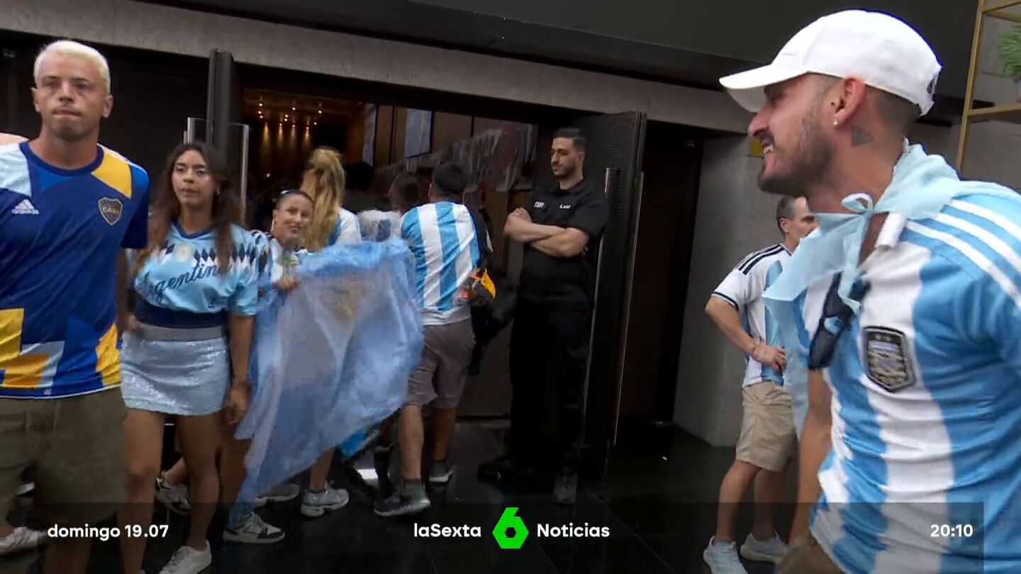 Así viven la final del Mundial los argentinos de España