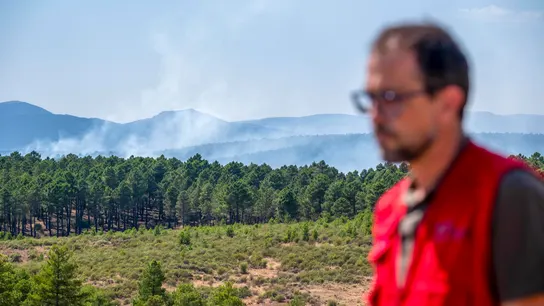Incendio de la Sierra Norte de Guadalajara. Incendio de la Sierra Norte de Guadalajara.