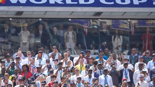 Imagen del palco de autoridades en la final del Mundial Imagen del palco de autoridades en la final del Mundial
