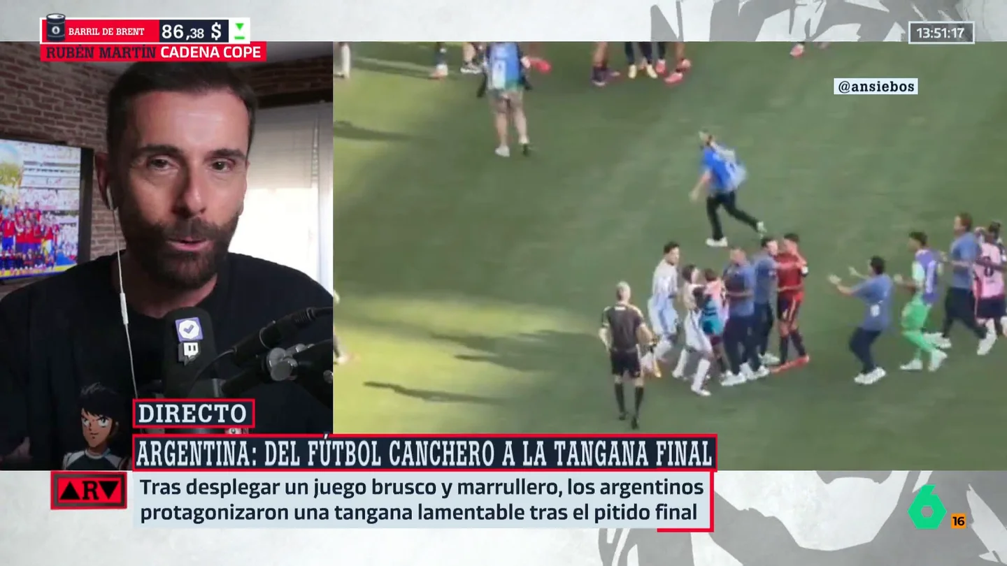 Rubén Martín pide el Balón de Oro para Rodri por su actuación en el Mundial: "Me parecería un robo que no se lo den a un español" Rubén Martín pide el Balón de Oro para Rodri por su actuación en el Mundial: "Me parecería un robo que no se lo den a un español"
