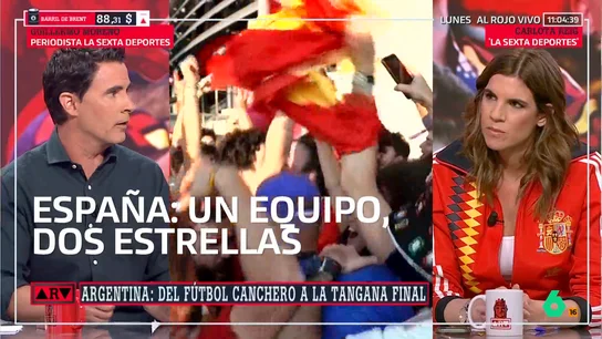 La reflexión de Guillermo Moreno tras ganar España el Mundial 2026: "Se hizo justicia, durante el partido se vio que España quiso jugar y Argentina no" La reflexión de Guillermo Moreno tras ganar España el Mundial 2026: "Se hizo justicia, durante el partido se vio que España quiso jugar y Argentina no"